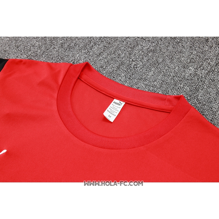 Chandal del AC Milan 2023-2024 Manga Corta Rojo